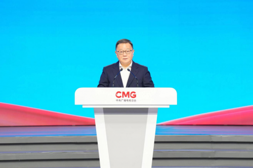 中央广播电视总台副台长胡劲军致辞
