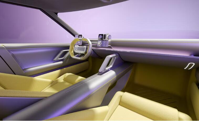 现代Concept Three概念车：预示未来一款造型炫酷的电动掀背车