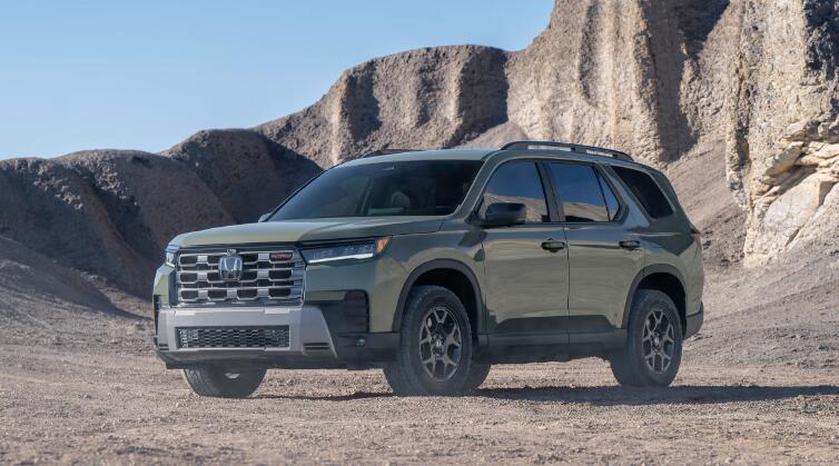 2026款本田Pilot：外观焕新+屏幕升级