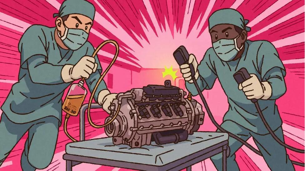 汽油发动机拒绝退场