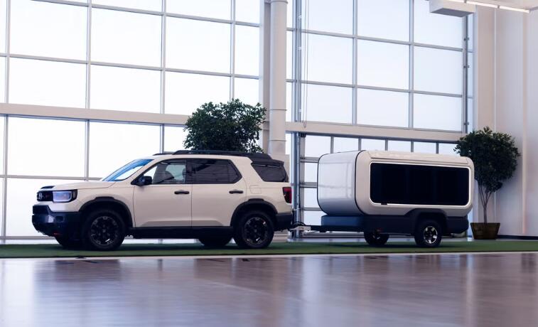 本田Base Station拖挂式露营车：助力品牌开拓越野新赛道