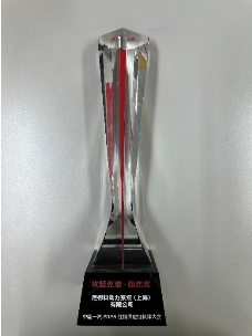 “攻坚克难・旗志奖”奖杯