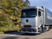 奔驰氢能电动半挂卡车正式启动量产