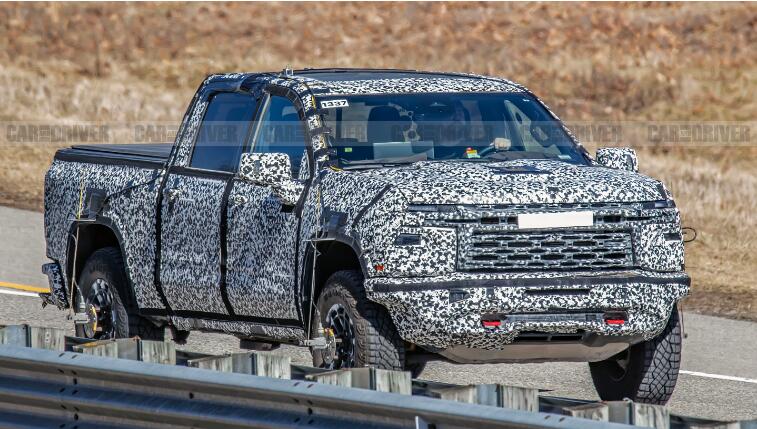 2027款雪佛兰索罗德谍照曝光:ZR2终于换上更大尺寸轮胎