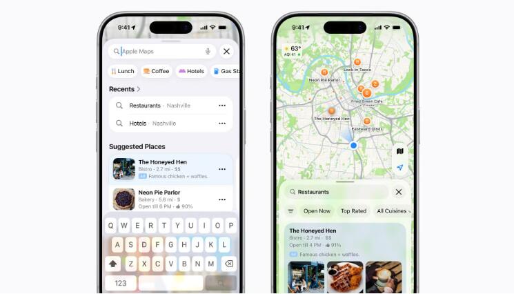 苹果地图即将上线广告与赞助搜索结果