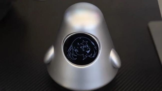 电子吧唧桌面机器人摆件款