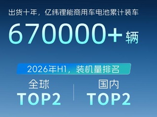 稳居全球第二 ：亿纬锂能商用车电池的守位与突围