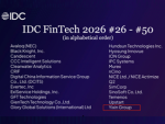 易鑫首次跻身IDC全球金融科技Top 50，AI实力获国际权威认可