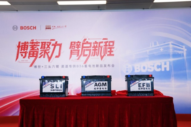 博世定制B36蓄电池
