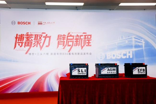 博世定制B36蓄电池