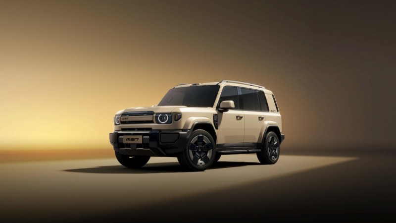 采用iCAR V系列未来经典设计理念的iCAR V27